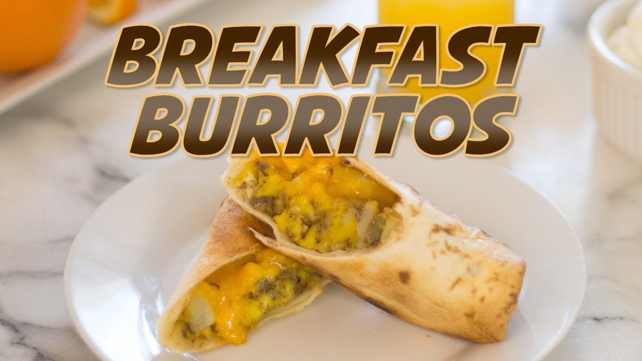 Make-Ahead Breakfast Burritos in the Ninja Foodi