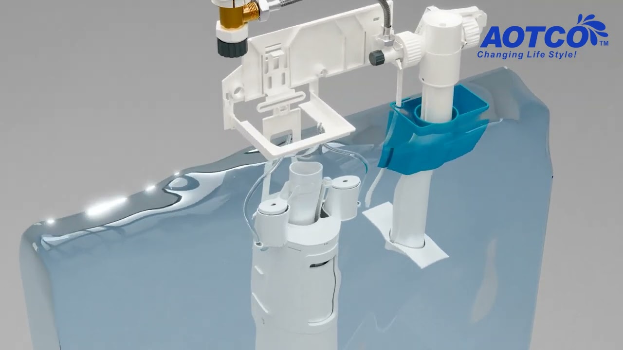 Aotco Concealed Tank Internal Mechanical System #showreel