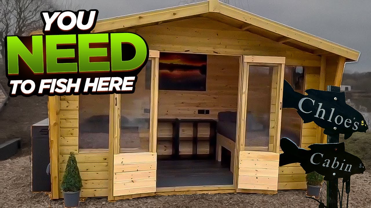 Chloe's Cabin on Sandpit Lake at Westmoor Farm Fishery | Carp Fishing