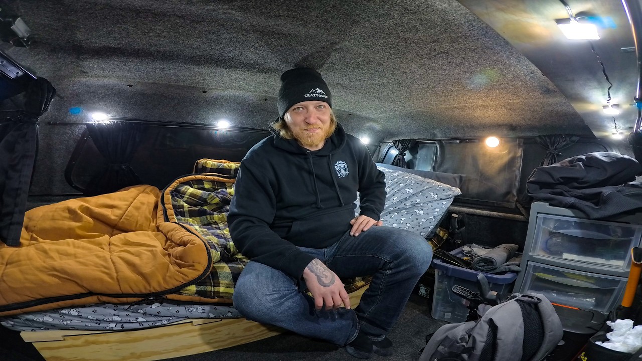 My last Night in the Truck Camper Shell?
