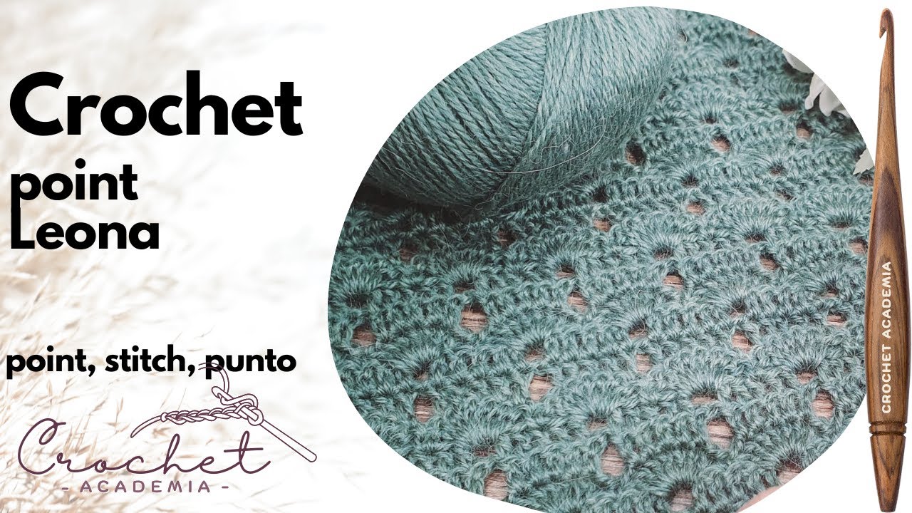 Point Leona  Crochet Stitch // Point // Punto // Ponto  @𝑪𝑹𝑶𝑪𝑯𝑬𝑻𝑨𝑪𝑨𝑫𝑬𝑴𝑰𝑨