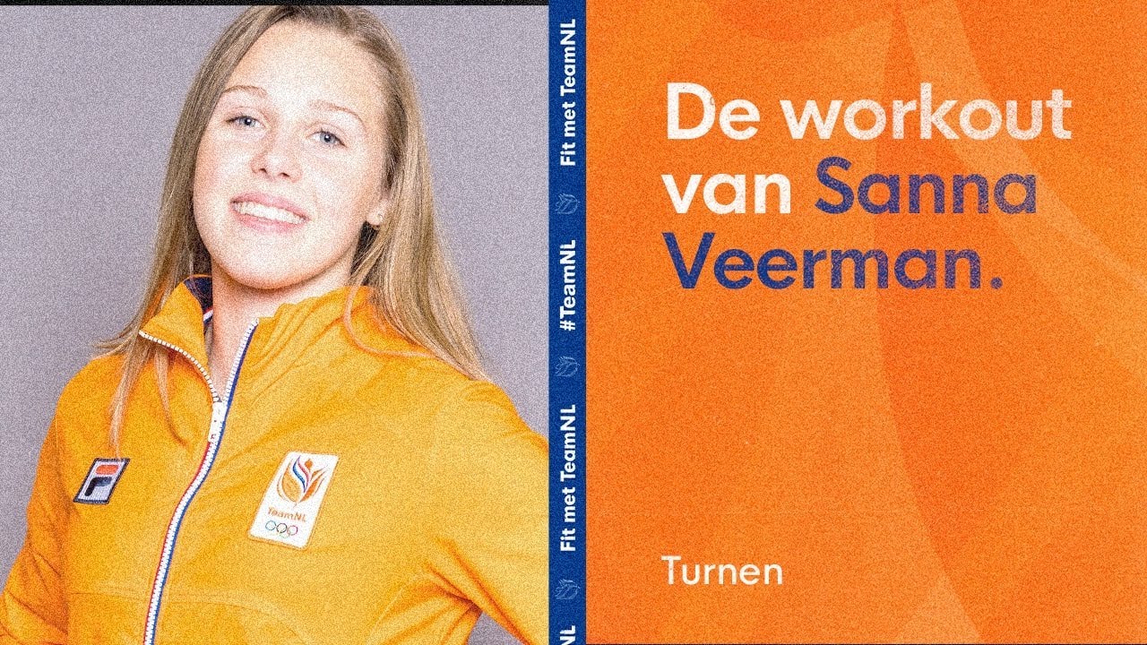 De STOFZUIGEROEFENING?! 😱 | HOME WORKOUT van turnster Sanna Veerman 🤸‍♀️ | #FitMetTeamNL
