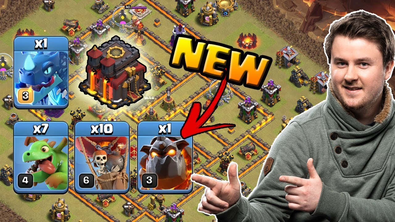 New Townhall 10 Strategy | QC YOLO - EDrags too strong | Clash of Clans | iTzu [ENG]