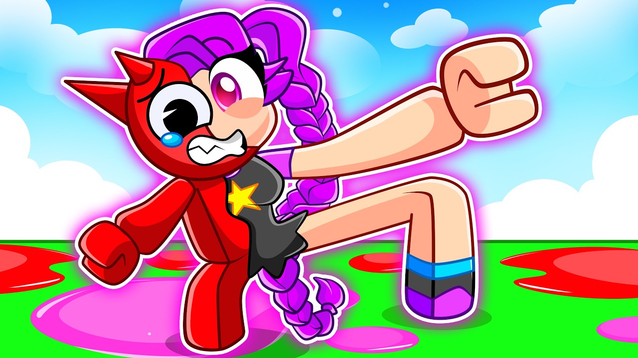 A INFECÇÃO DA LILY LOVE BRAIDS  no Roblox! (Poppy Playtime)