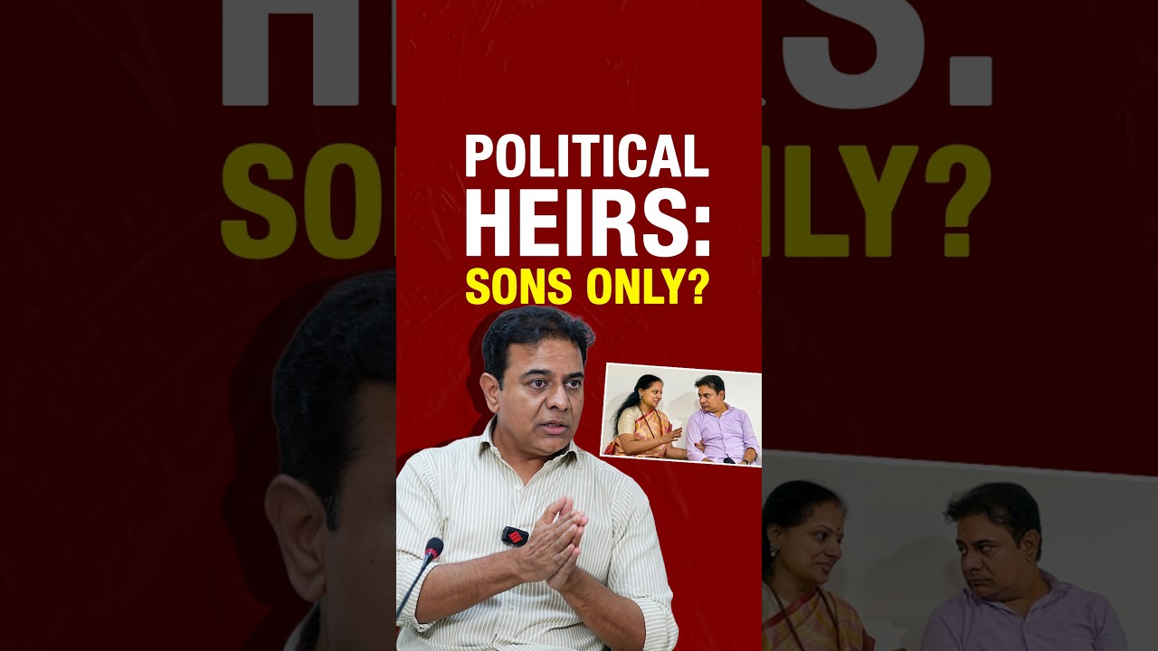 Exclusive: KTR on Sons, Daughters and the Politics of Dynastic Succession?| Idea Exchange