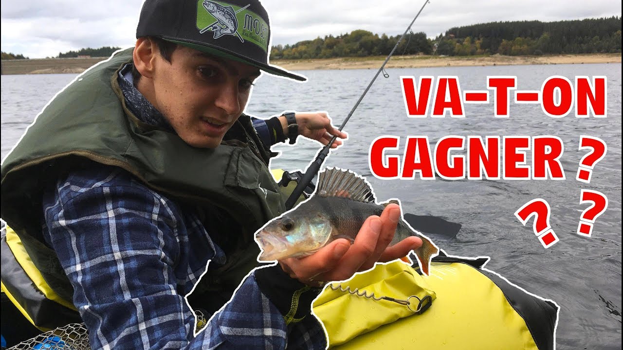 Notre première COMPETITION DE PECHE en float tube !!