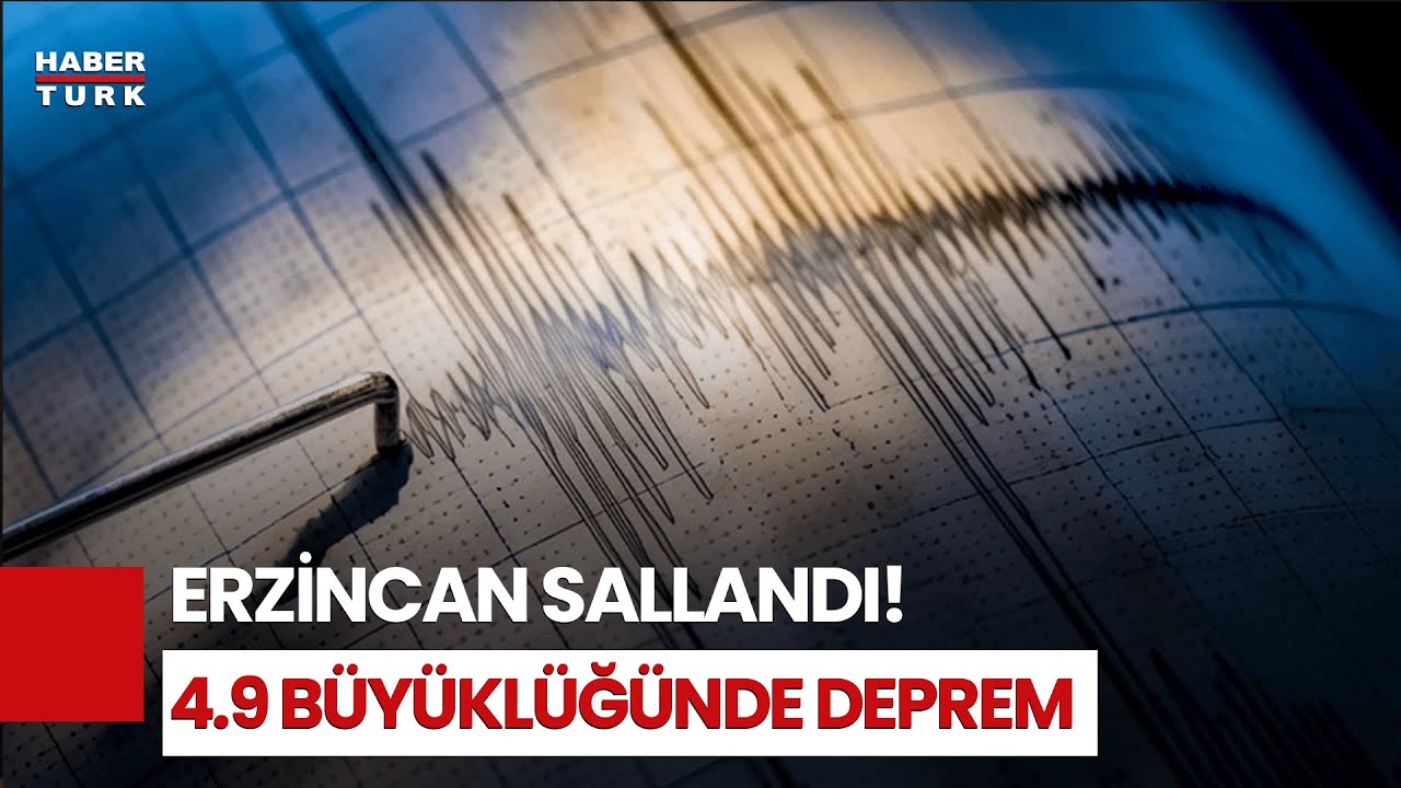 Son Dakika... Erzincan'da 4.9 B&uuml;y&uuml;kl&uuml;ğ&uuml;nde Deprem Meydana Geldi!