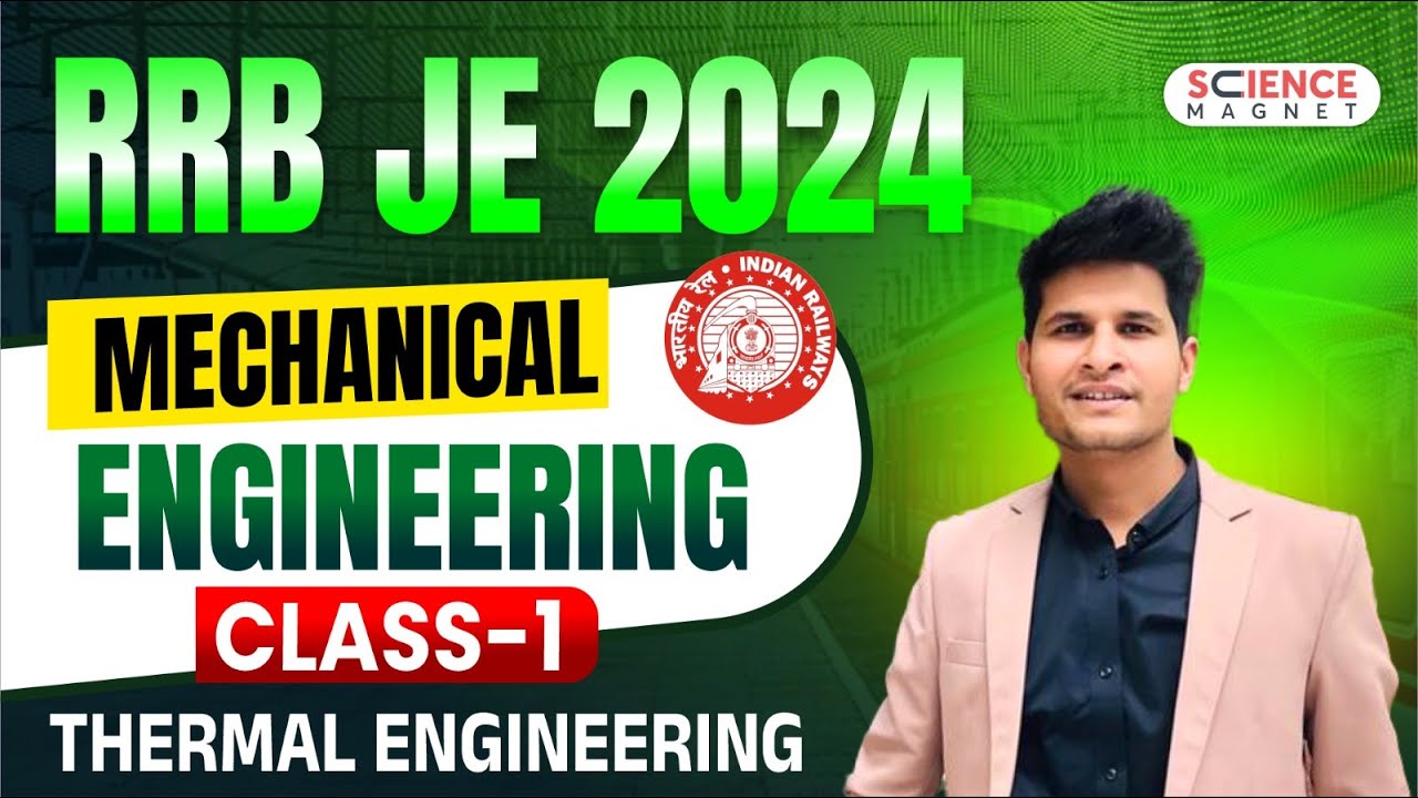 Railway JE 2024🔥Mechanical Engg by Neeraj Sir🎯Thermal Engineering | Class-1 #neerajsir