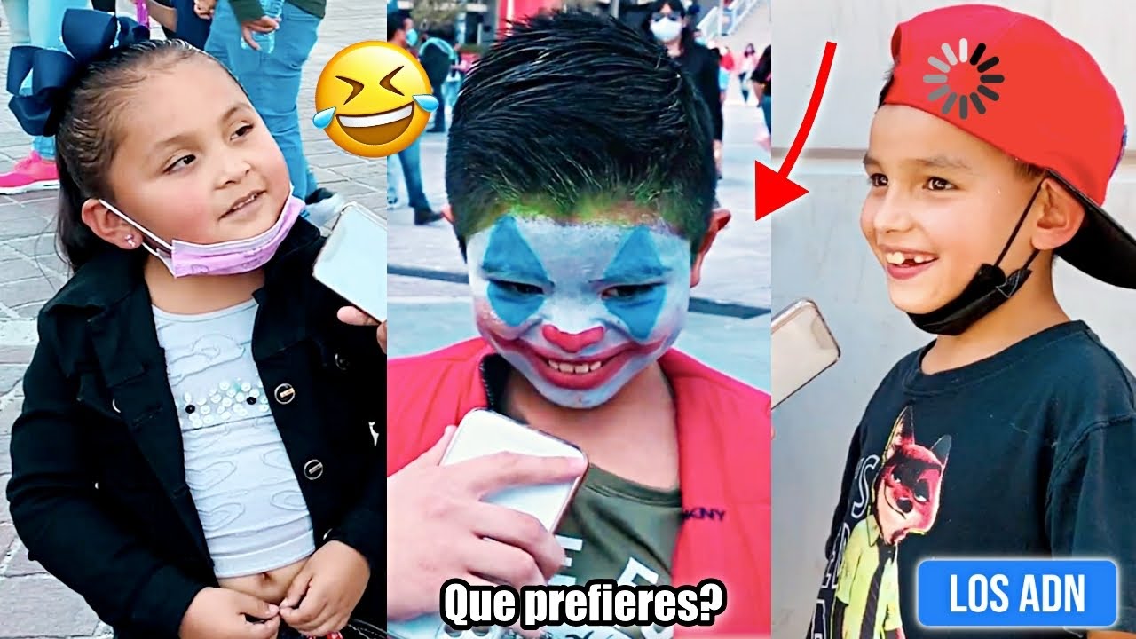 NIÑOS VS QUE PREFIERES? 😂  | Los ADN