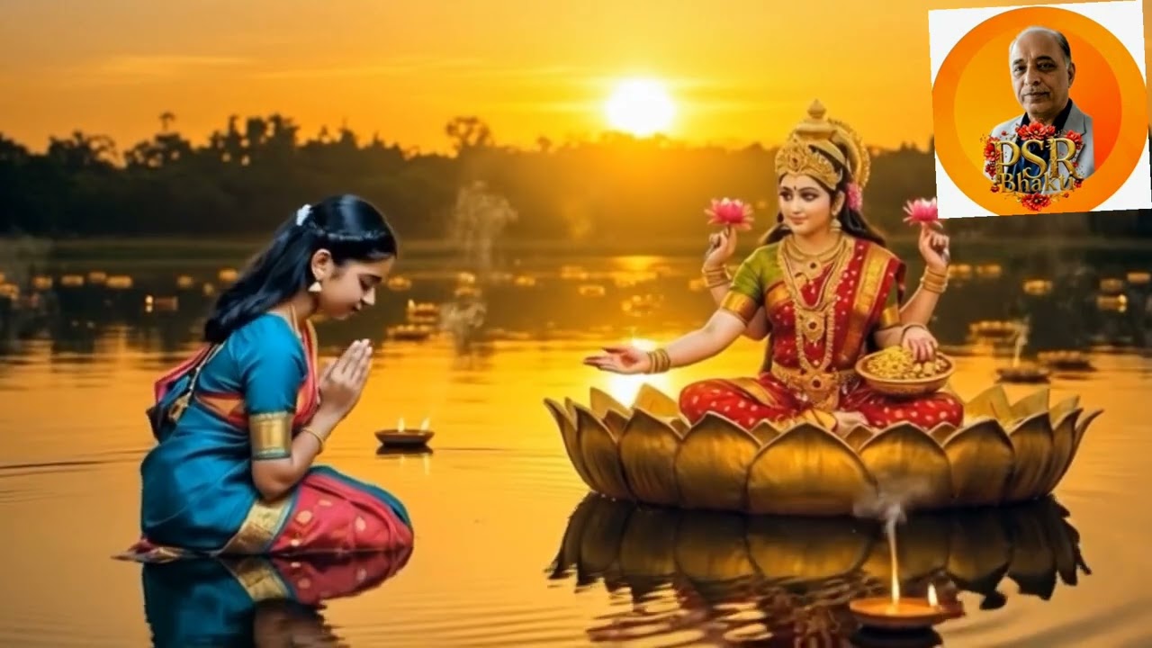 #PSR Bhakti #💚💚महालक्ष्मि अष्टकम् : Mahalakshmi Ashtakam: Namastestu Mahamaye Sripithe Surapujite