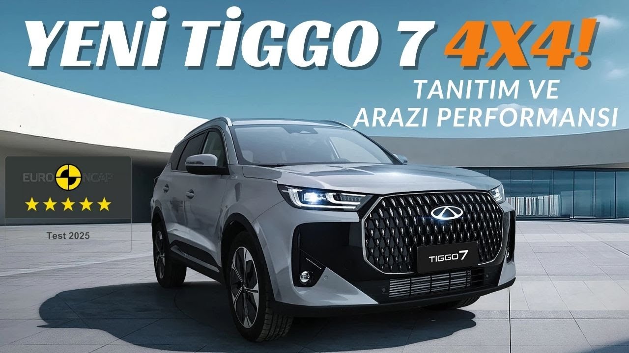 Chery Tiggo 7 4x4 Detaylı İnceleme – Sürprizlerle Dolu Bir SUV!