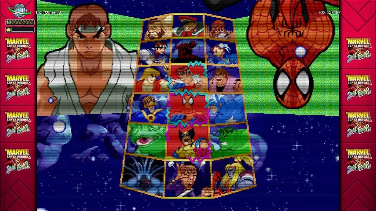 PlayStation 5 MARVEL SUPER HEROES 🆚 STREET FIGHTER Online Ranked Match TevinMoore22 🆚 FOX_DiE187