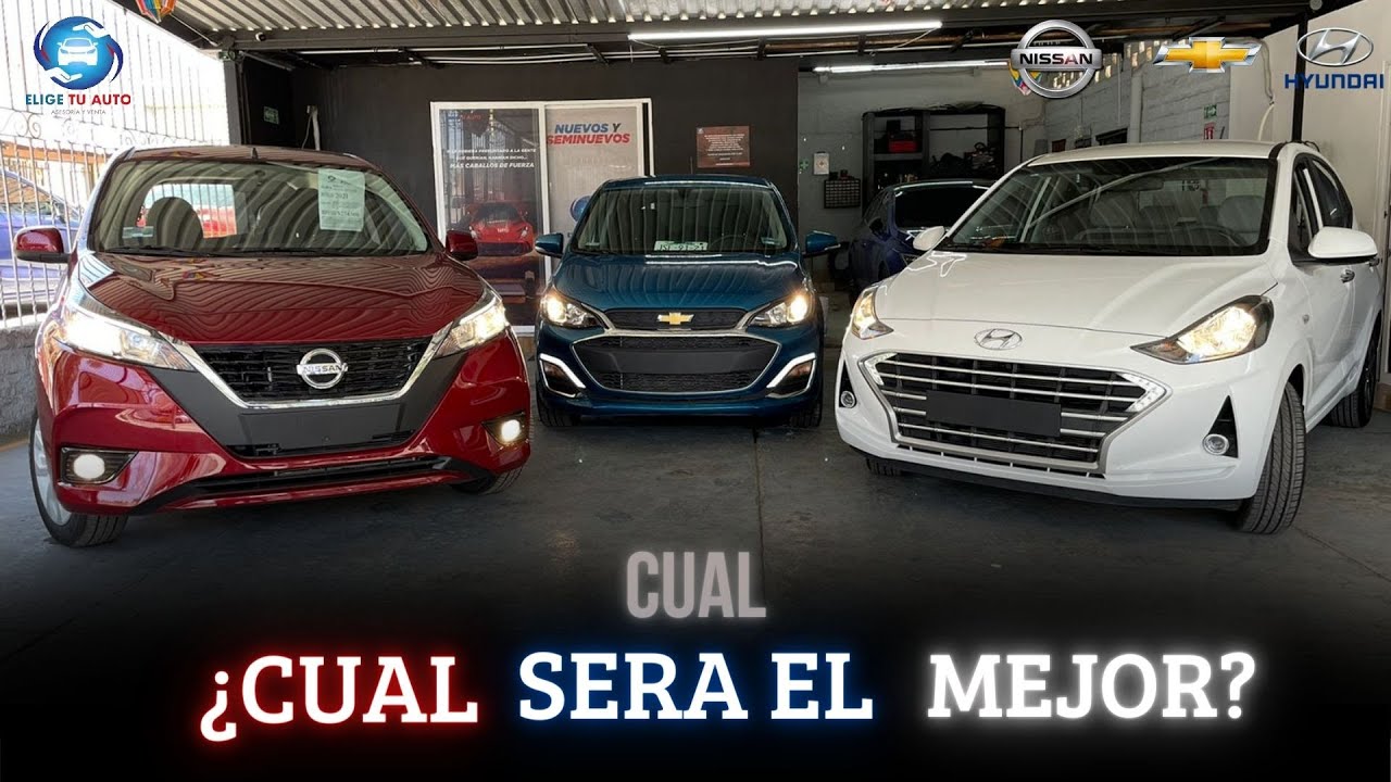 NISSAN MARCH vs HYUNDAI GRAND I 10 vs CHEVROLET SPARK | ¿Cual es el mejor?