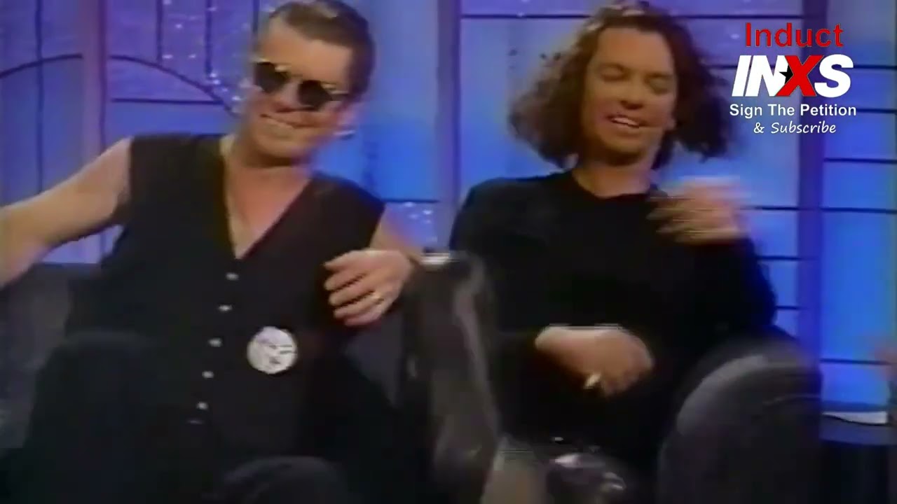 Michael Hutchence, Tim Farriss Arsenio Hall 1991 | Induct INXS