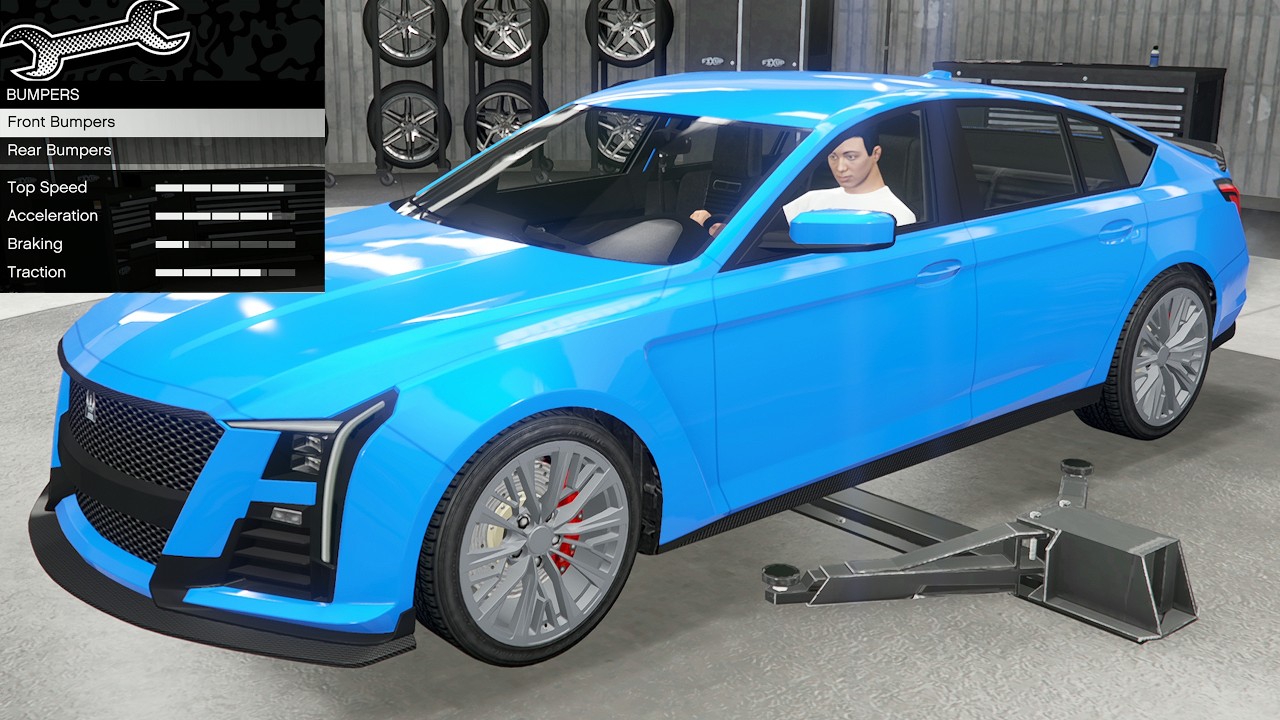 GTA 5 &mdash; Тюнинг транспорта из DLC &mdash; Albany Merula (Cadillac CT5-V Blackwing)