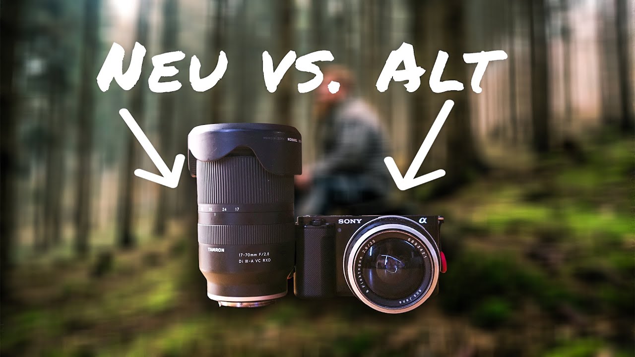 Filmen mit analogen Objektiven