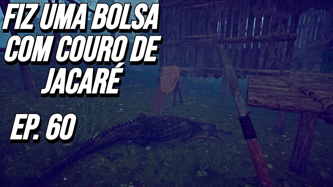 EP 60 | Fiz uma Bolsa com Couro de Jacaré | Fountain of Youth