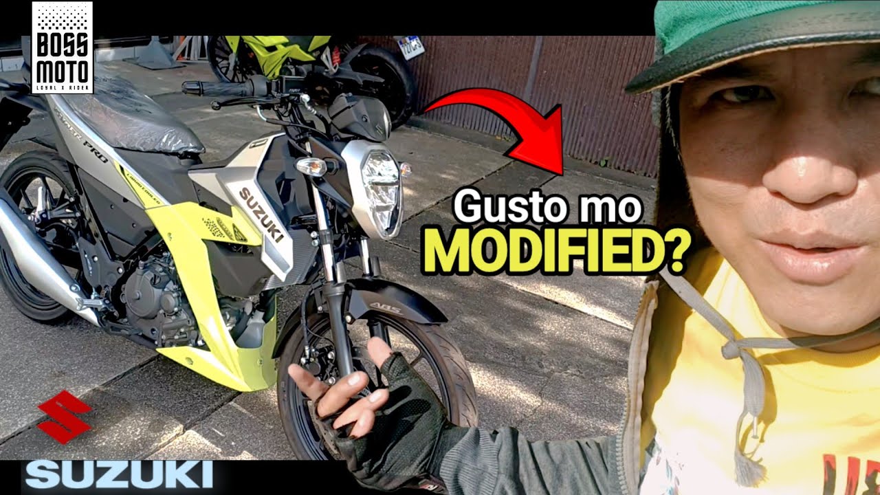 Modified New Suzuki Raider 150 PRO Specs Features 2026 Philippine Short Review