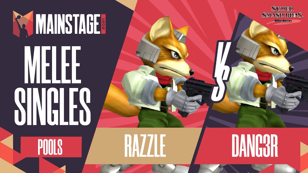 Razzle vs Dang3r - Melee Singles: Pools - Mainstage 2021 | Fox vs Fox