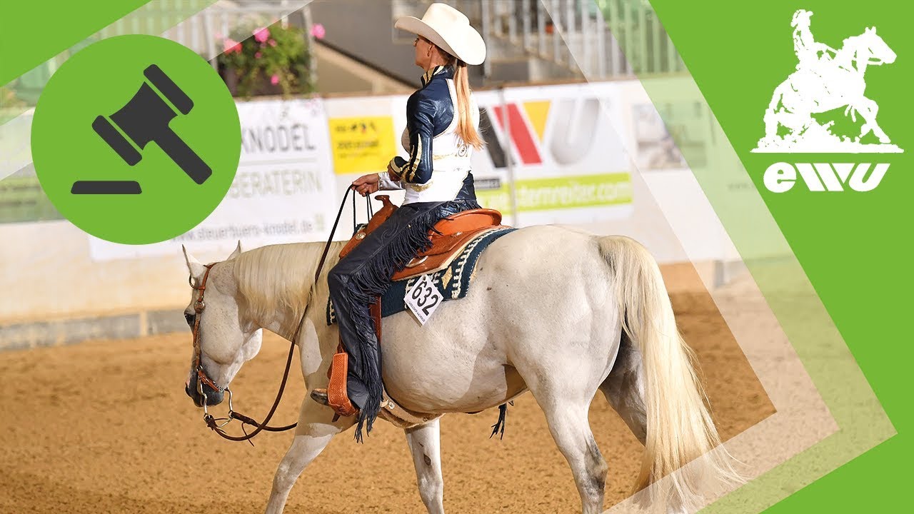 Senior Western Riding | Richter erklären wie es geht | EWU German Open 2017