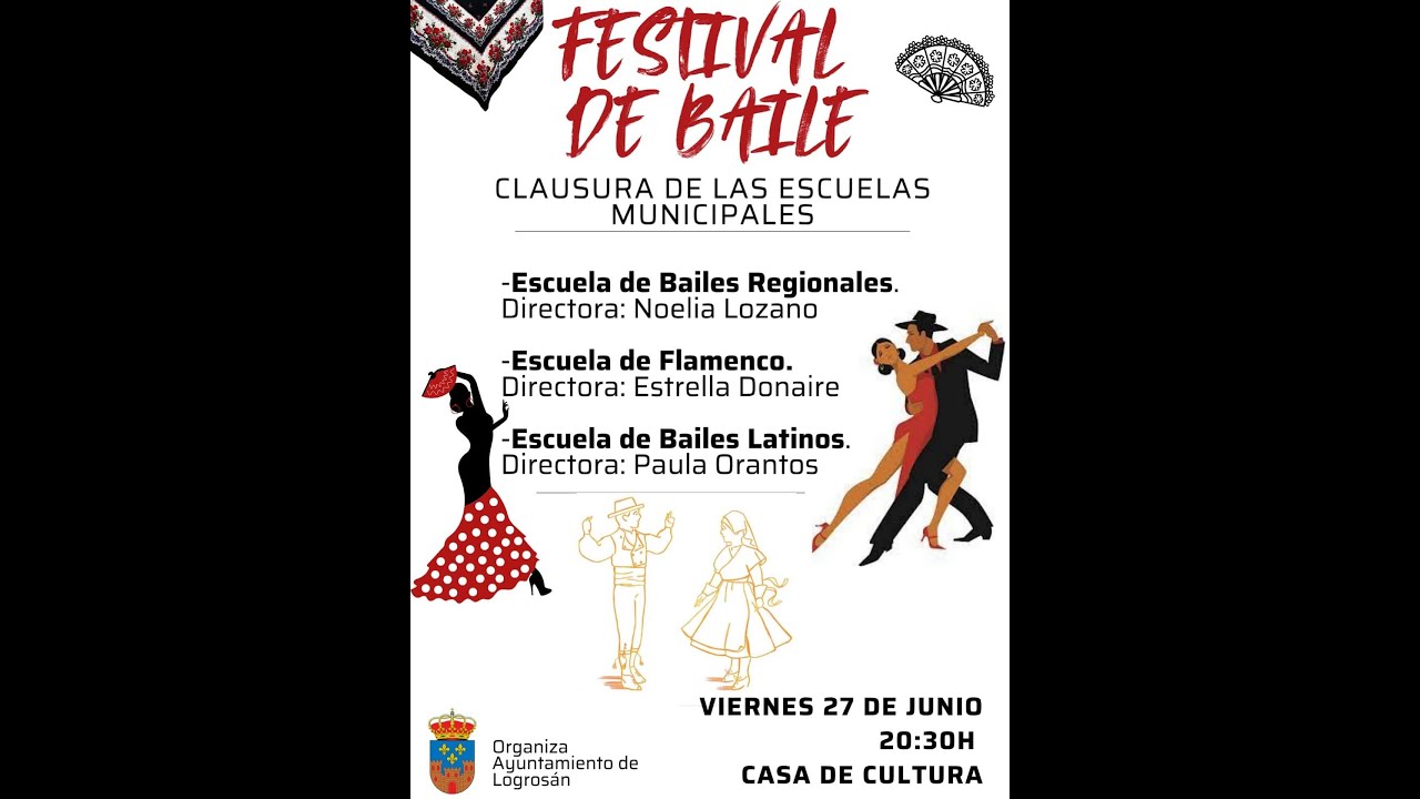 CLAUSURA DE LAS ESCUELAS MUNICIPALES DE BAILE DE LOGROSÁN 2025