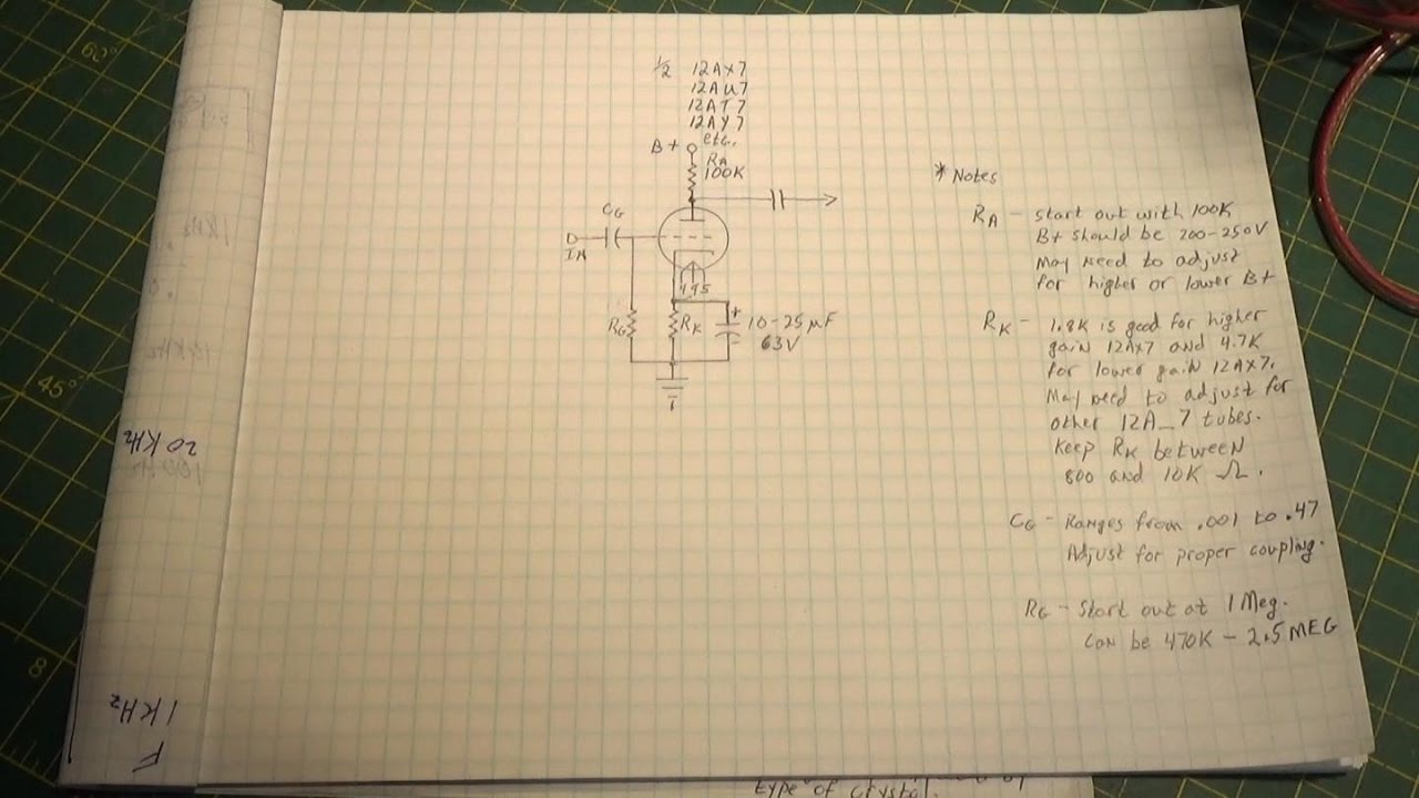 Vacuum Tube Preamp Circuit for MP3 Players