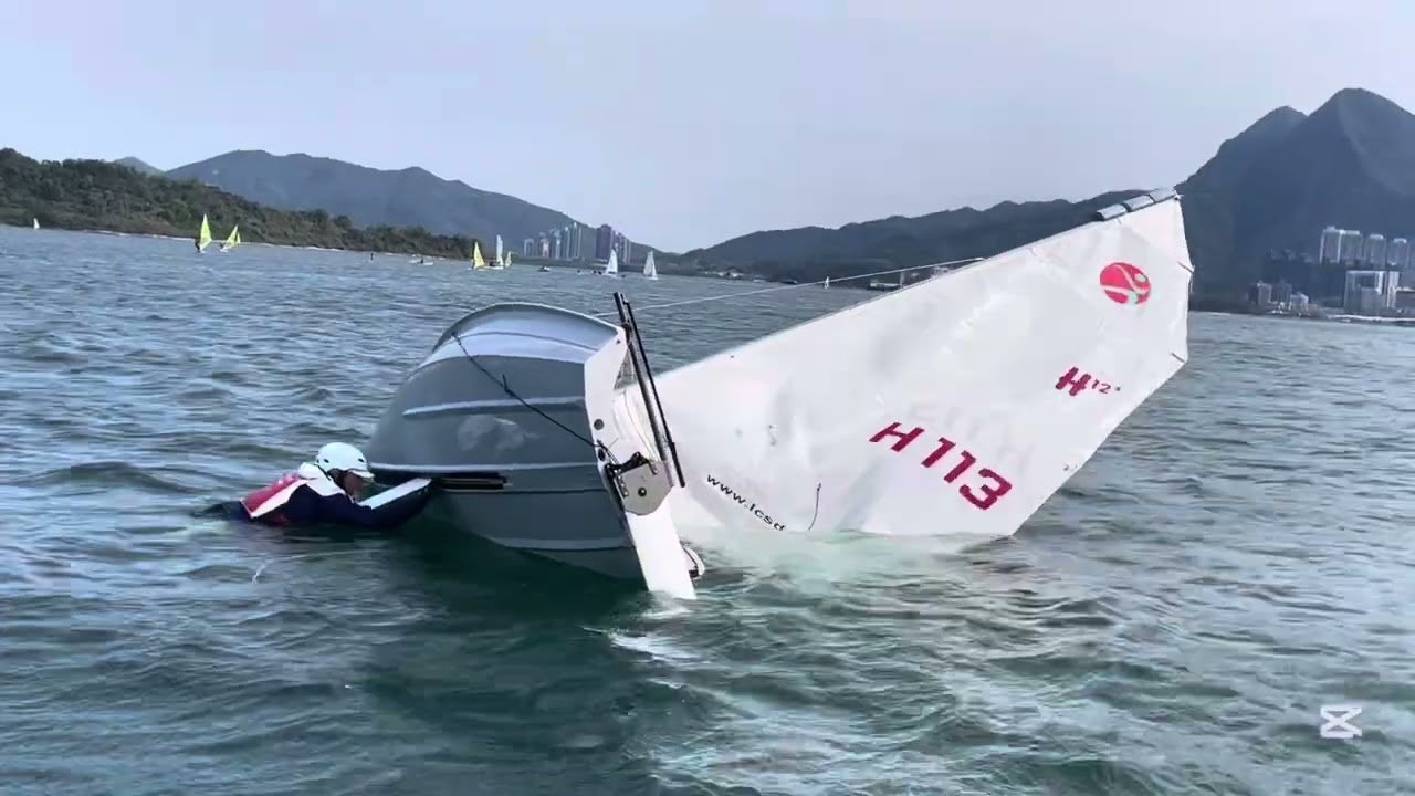 Sailling level 2 H12.2 capsize Harley dinghy