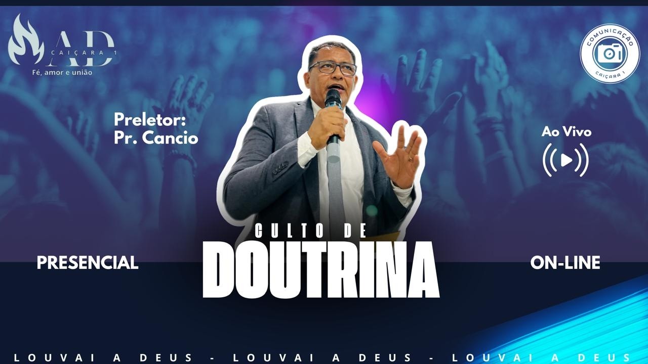 CULTO DE DOUTRINA 18/02/2026 - AD CAIÇARA 1 CASTANHAL PA