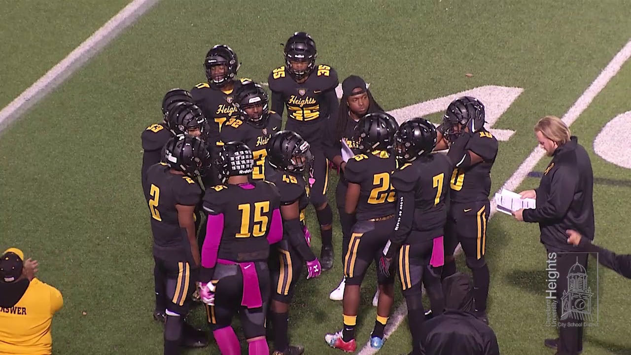 Cleveland Heights High School Football vs. Shaw Cardinals - October 25, 2019