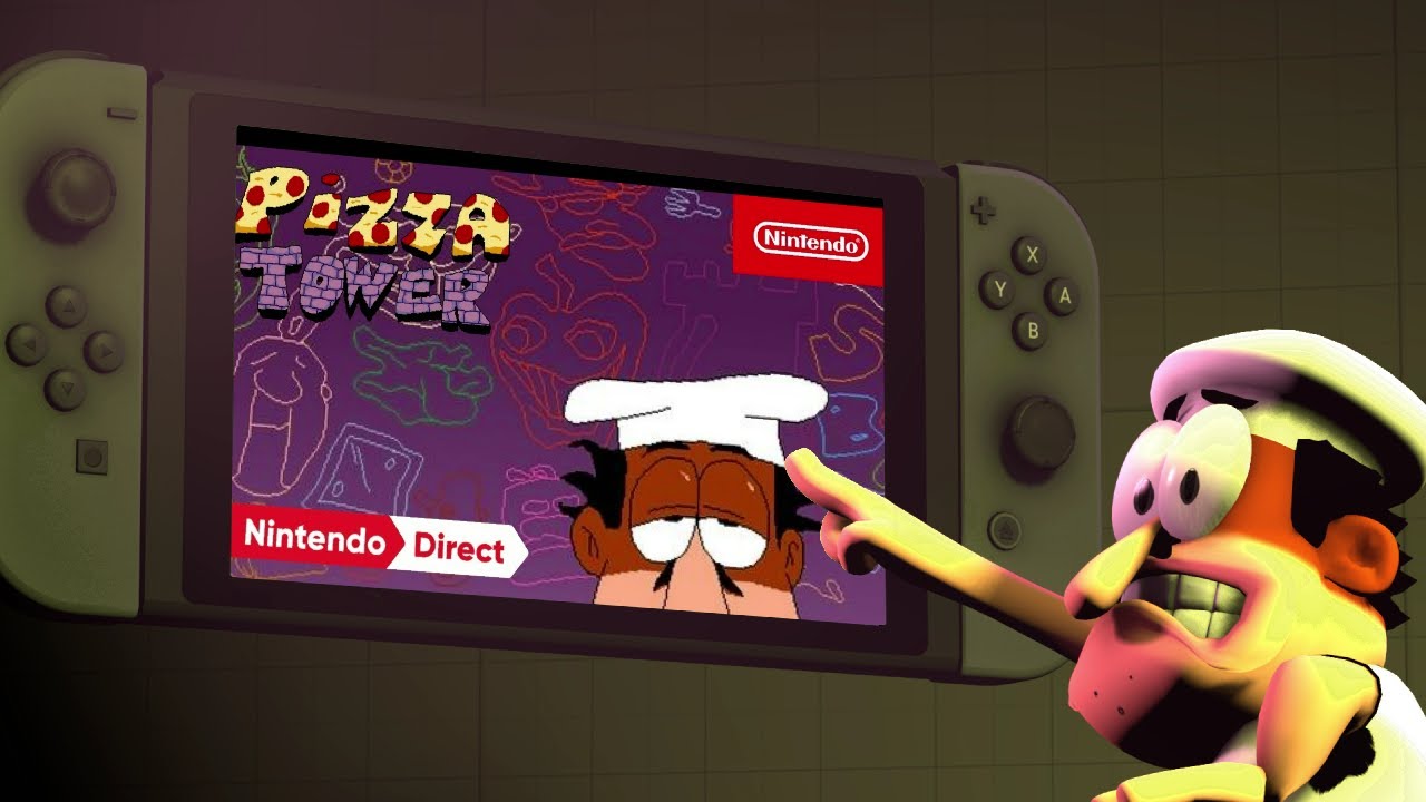 ITS PIZZA TOWER ON NINTENDO SWITCH! (SFM animation)