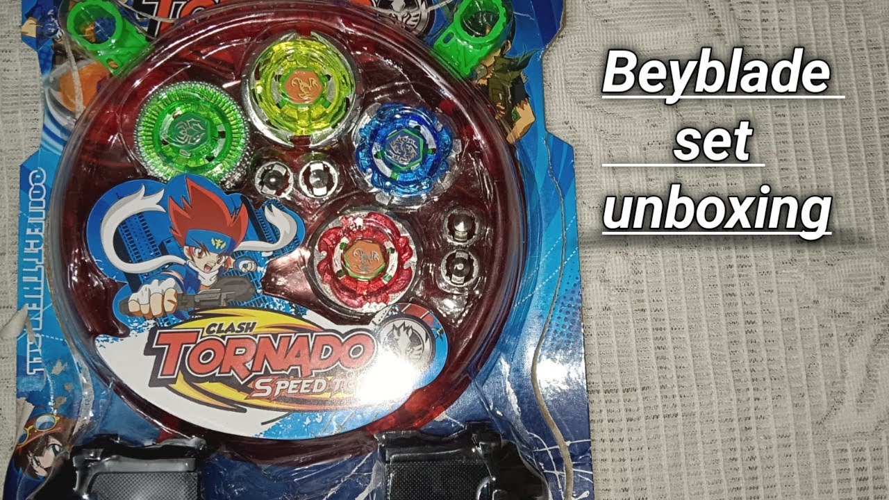 Sasta Beyblade set ka unboxing😊