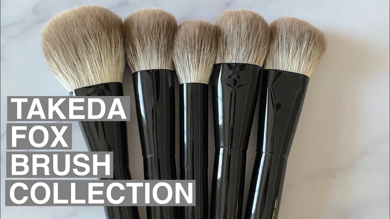 My Current Takeda Fox Brush Collection ✨