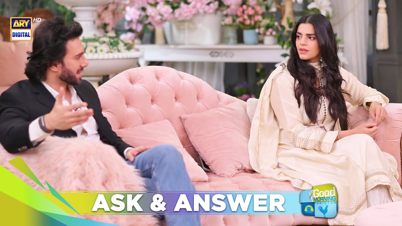 Q&A Segment | Emmad Irfani | Sanam Saeed | Kafeel Drama Cast