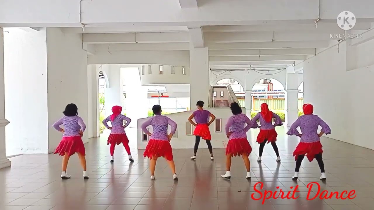Reggae 2020-2022 line dance Demo by Spirit Dance