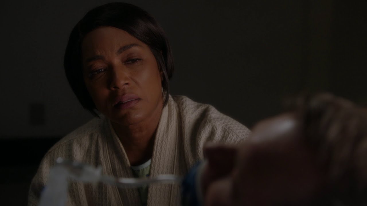 9-1-1 7x10 - Athena talking to Bobby at his bedside