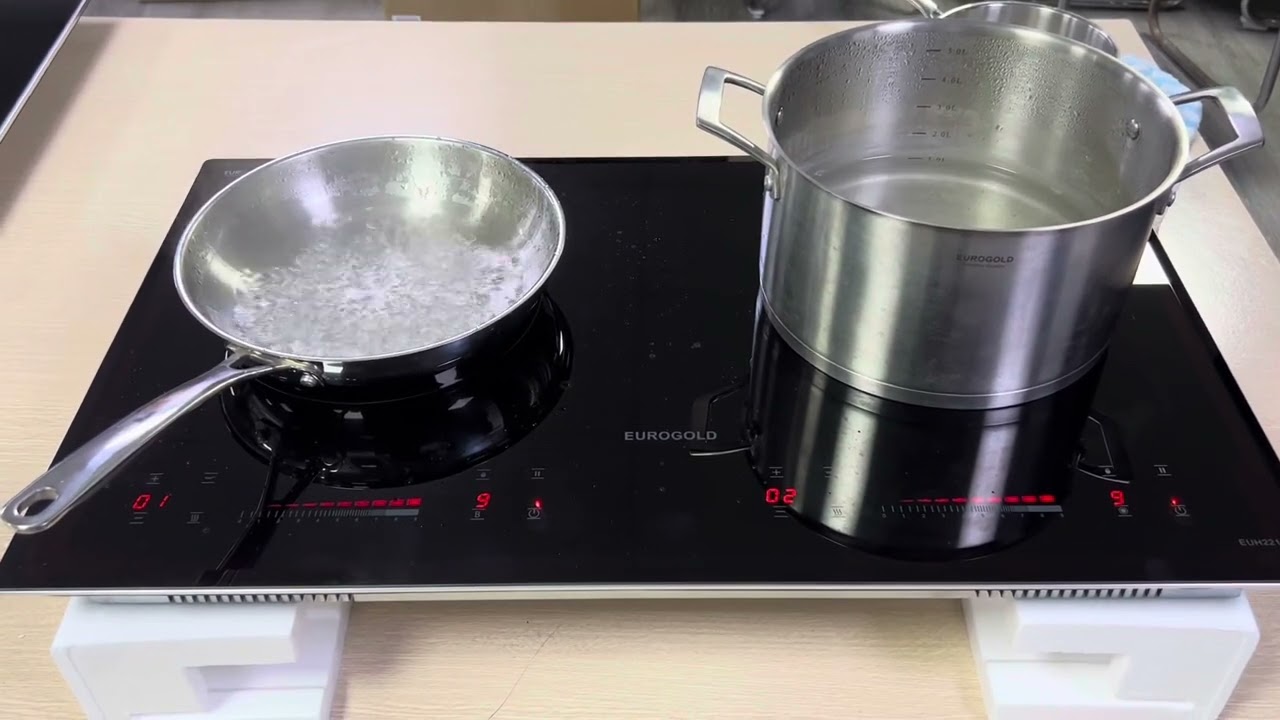 Bếp 2 vùng nấu 1 từ 1 hồng ngoại Euh2210