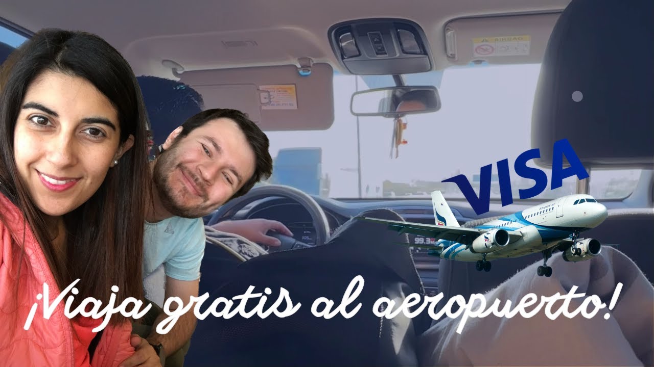 ¡Viaja GRATIS al aeropuerto 🚗 ✈️! 4K | Arzú y Guille por el mundo