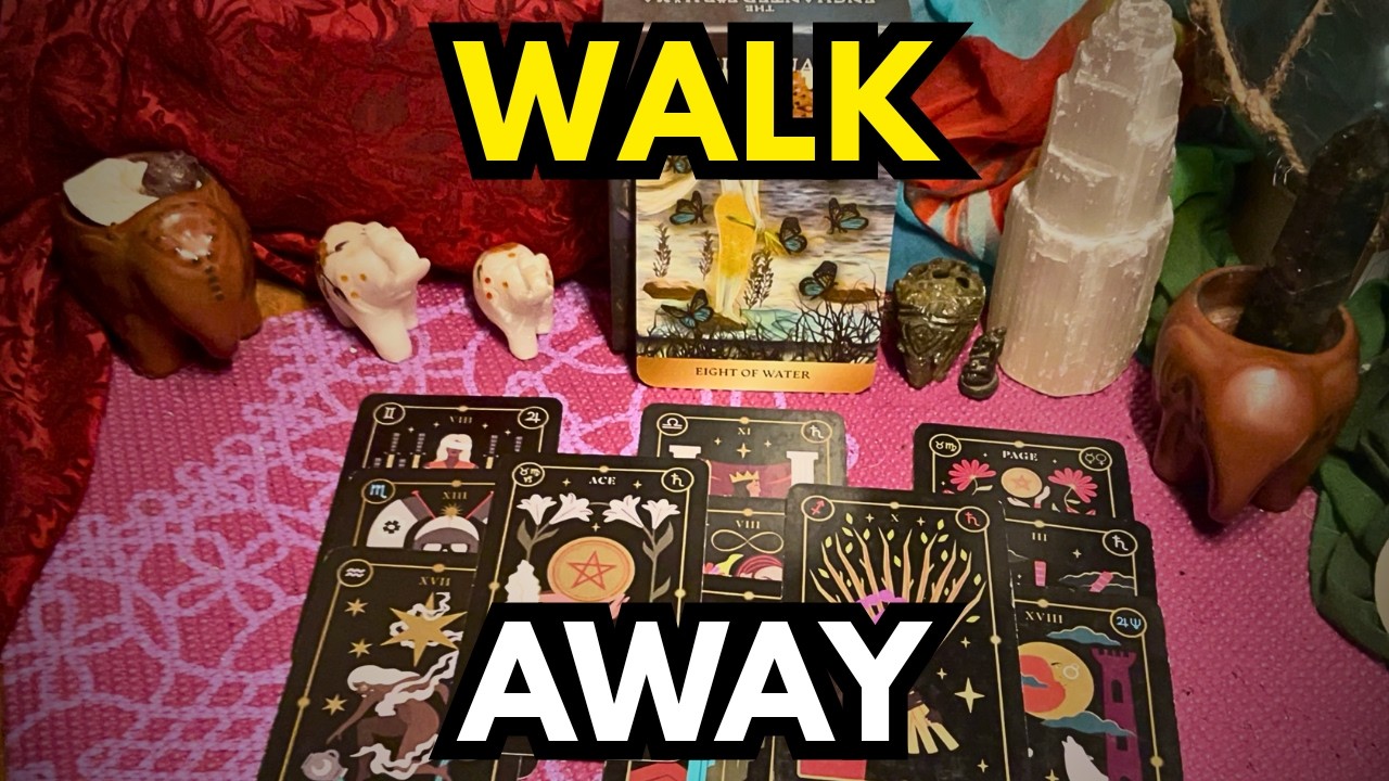 Time to walk away! Intent and preparation are decided.There is no going back!