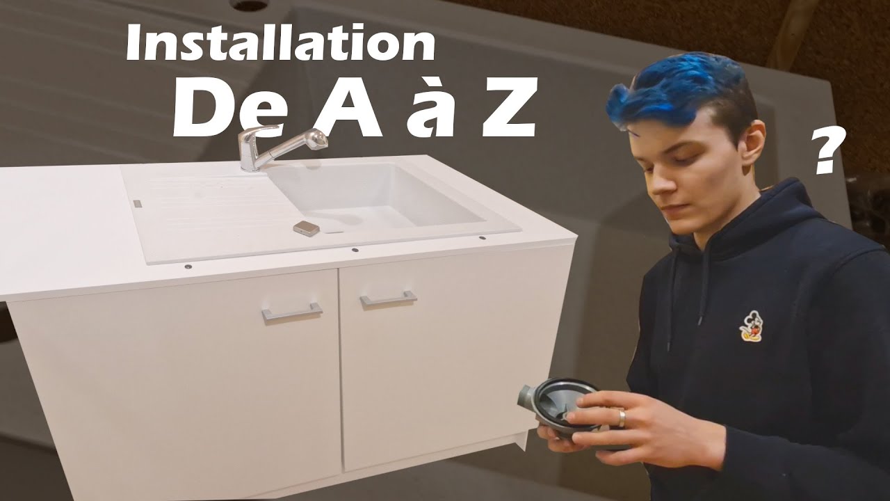Installation d'un évier de cuisine de A à Z ! BRICO RUSÉ