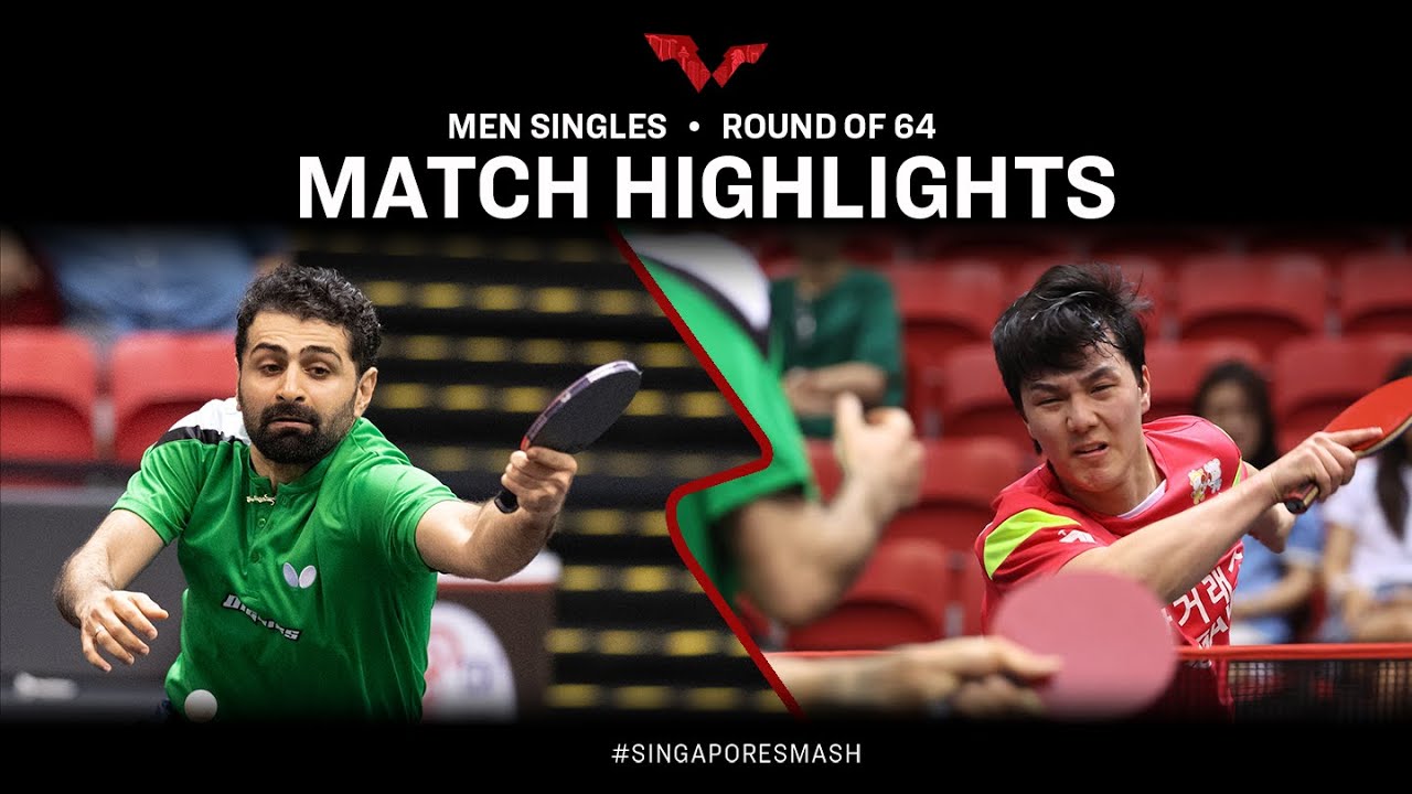 An Jaehyun vs Noshad Alamiyan | MS R64 | Singapore Smash 2023