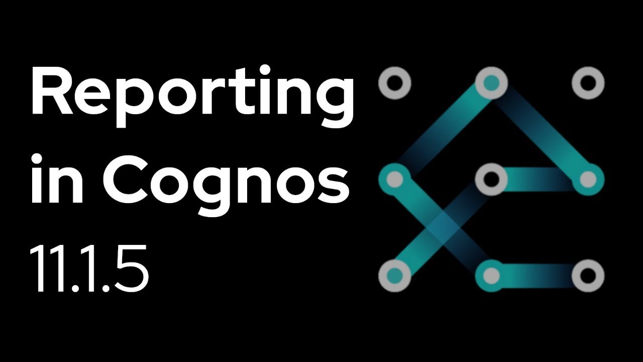 Reporting in Cognos Analytics 11.1.5