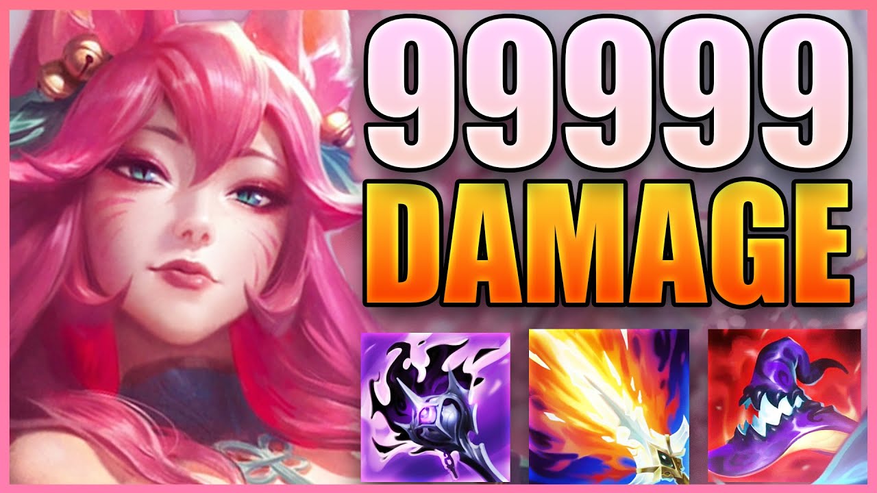 THE 3 POWERHOUSE AHRI ITEM THAT MAKES YOU DEAL 9999 DMG