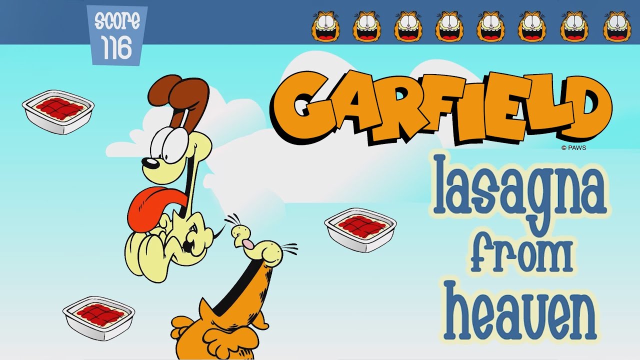 Garfield Lasagna from Heaven (Gameplay)