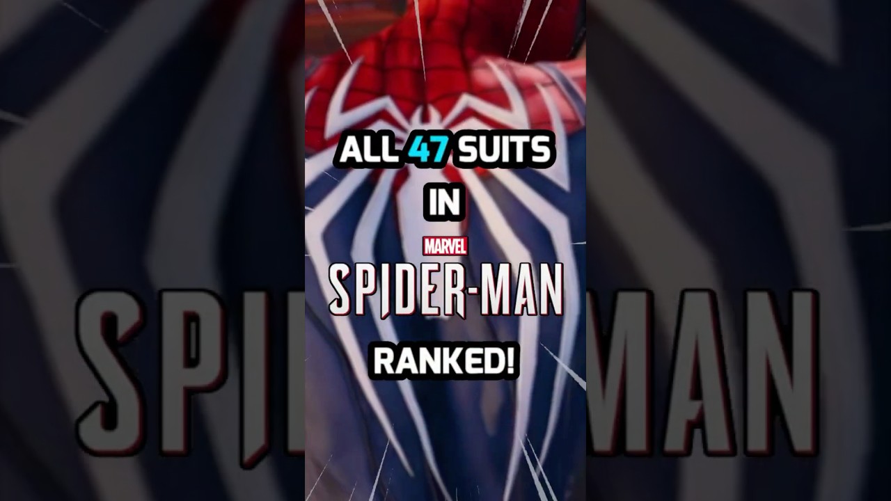 Ranking All 47 Suits in Marvel's Spider-Man in under 60 seconds