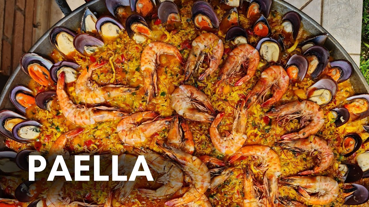 COMO FAZER PAELLA MARINERA, EM 5 MINUTOS  - TIME LAPSE  | CANAL BIKE CHEF
