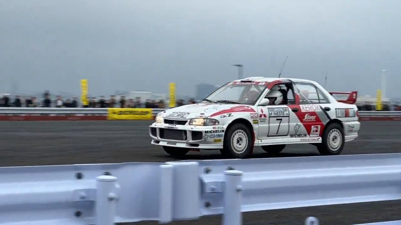 Ex-Rally Mitsubishi Lancer Evolution III Rally Car &ndash; Raw Engine Start Sound