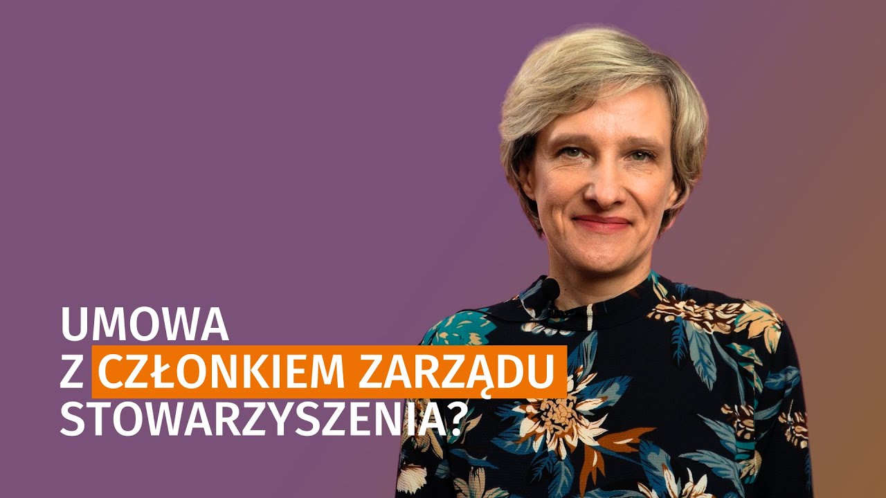 Jak podpisać umowę z członkiem zarządu stowarzyszenia?