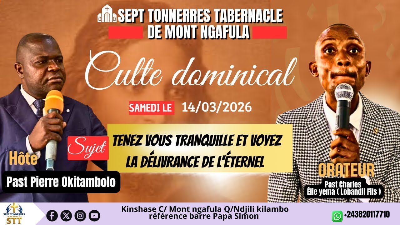 1ER JOUR DE LA CAMPAGNE D'ÉVANGÉLISATION L'ÉGLISE SALEM TABERNACLE 