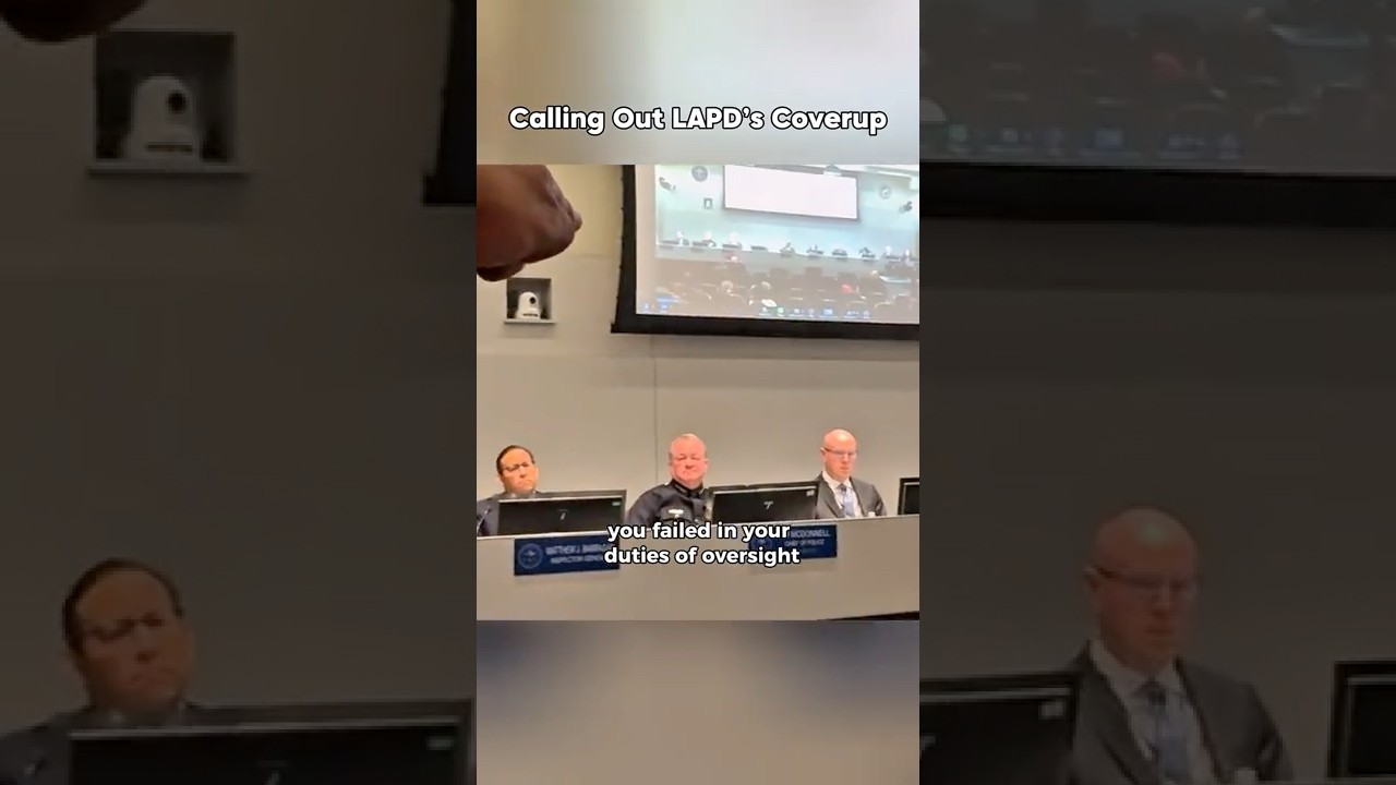 Calling Out the Police Chief&rsquo;s Coverup