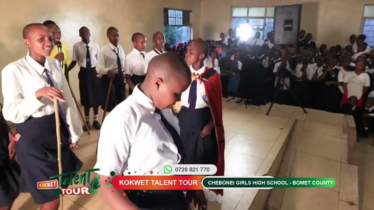 Beautiful Maasai Dance - Chebonei Girls High School